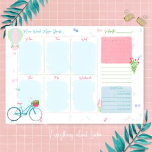 Cycle Weekly Planner